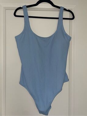 Pale Blue Aerie One-Piece Swimsuit